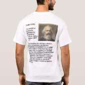 Marx T-shirt (Achterkant)