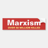 Marxisme Bumpersticker (Voorkant)