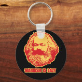 Marxisme is Lazy Sleutelhanger (Voorkant)