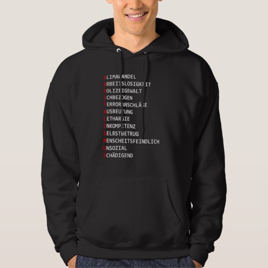 Marxisme Lenin tegen het kapitalisme Hoodie (Voorkant)