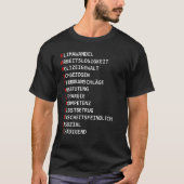 Marxisme Lenin tegen het kapitalisme T-shirt (Voorkant)