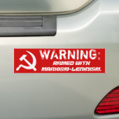 Marxisme-Leninisme-Bumpersticker Bumpersticker (Op auto)