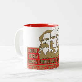 Marxisme-Leninisme-Mao Zedong Gedachte Tweekleurige Koffiemok