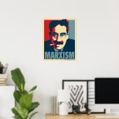 Marxisme: Obama Parody Poster (Thuiskantoor)