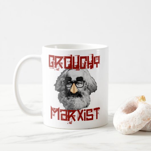 marxistisch gezinde koffiemok (Met donut)