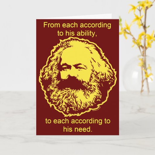 marxistische Kaart (Gele Bloem)