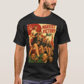 Marxistische Overwinningsplit T-shirt (Voorkant)