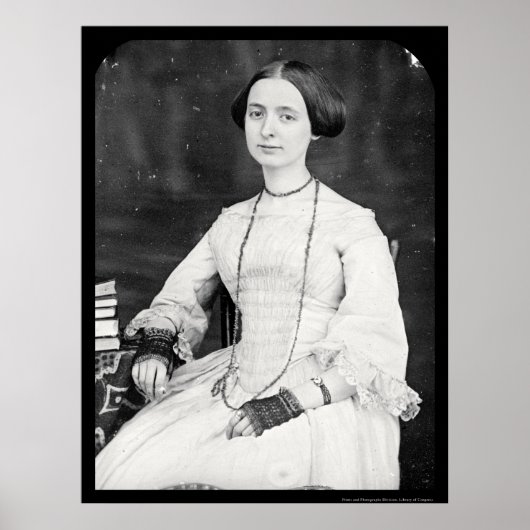Mary A. Bartlett Daguerreotype 1853 Poster (Voorkant)