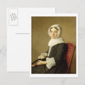 Mary Adam, 1754 Briefkaart (Voorkant / Achterkant)