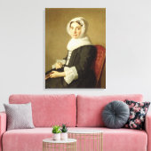 Mary Adam, 1754 Canvas Afdruk (Insitu (Woonkamer))