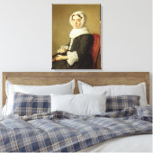 Mary Adam, 1754 Canvas Afdruk (Insitu (Slaapkamer))