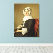 Mary Adam, 1754 Canvas Afdruk (Insitu (Houten vloer))