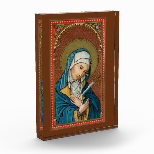 Mary als Mater Dolorosa (Moeder van Sorrijen) (SAU Fotoblokken (Links)