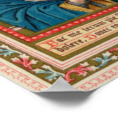 Mary als Mater Dolorosa (Moeder van Sorrijen) (SAU Poster (Hoek)