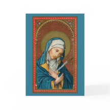 Mary als Mater Dolorosa (SAU20) Blank Wenskaart
