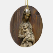 Mary and Baby Jesus Keramisch Ornament (Rechts)
