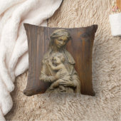 Mary and Baby Jesus Kussen (Deken)