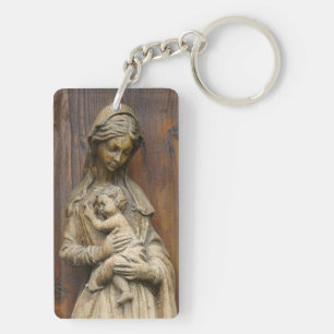 Mary and Baby Jesus Sleutelhanger