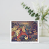 Mary and Christus Child van Titian Briefkaart (Staand voorkant)