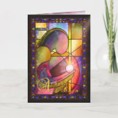 Mary and Jesus Baby A CHILD IS BORN Card Kaart (Voorkant)