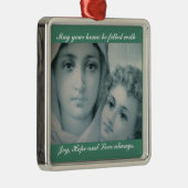 Mary and Jesus Metalen Ornament (Rechts)