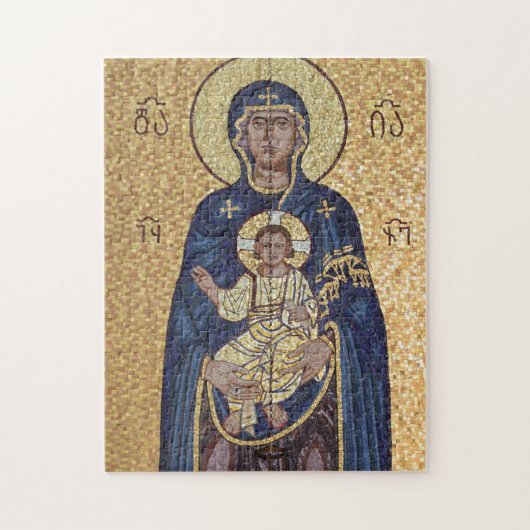 Mary and Jesus Mosaic Legpuzzel (Verticaal)