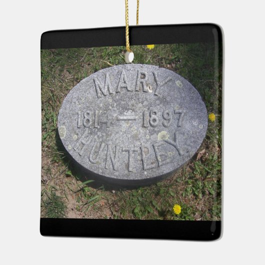 Mary Ann Huntley 1814-1897 Keramisch Ornament (Links)