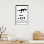 Mary Anning Poster (Keuken)