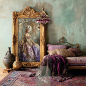 Mary Antoinette Era Franse stijl Bouffant jurk Tissuepapier