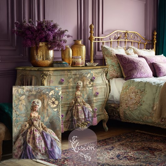 Mary Antoinette Era Franse stijl Bouffant jurk Tissuepapier