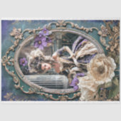 Mary Antoinette tijdperk, hoge Mode Franse schoonh Tissuepapier (Voorkant)