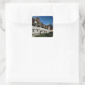 Mary Arden's House Vierkante Sticker (Tas)