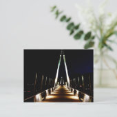 Mary Ave. Footbridge, Cupertino, CA Briefkaart (Staand voorkant)