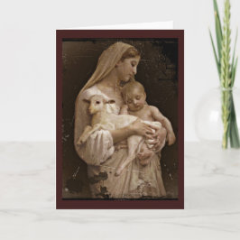 Mary Baby Jesus en Lam Kaart