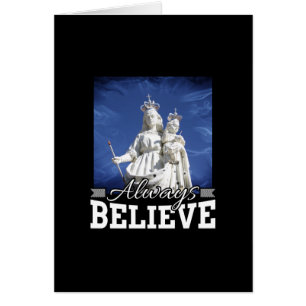 Mary Baby Jesus Xmas Always gelooft - de Gift van