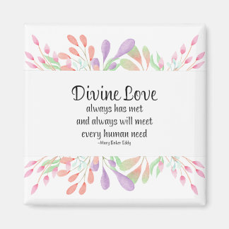 Mary Baker Eddy Divine Love Inspirating Quote Magneet