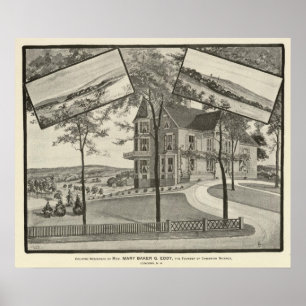 Mary Baker Eddy woonplaats Poster