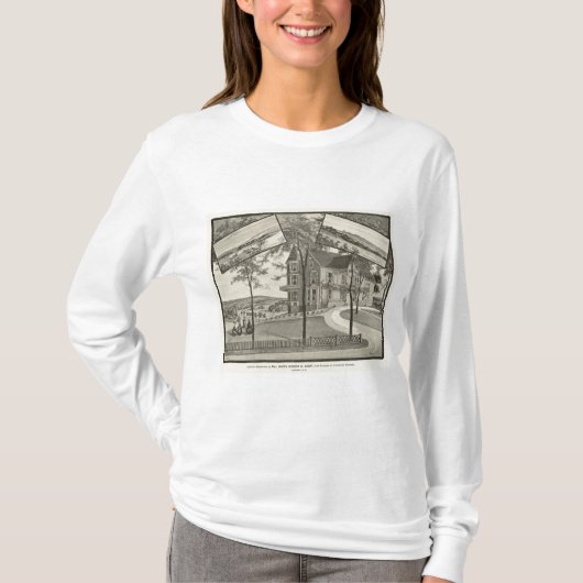 Mary Baker Eddy woonplaats T-shirt (Voorkant)