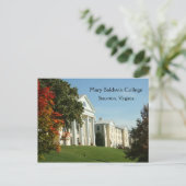 Mary Baldwin College Staunton VA Virginia Briefkaa Briefkaart (Staand voorkant)
