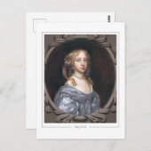 Mary Beale #2 - Briefkaart met fijne kunst (Voorkant / Achterkant)