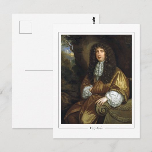 Mary Beale #37 - Kunstmatig Briefkaart (Voorkant / Achterkant)