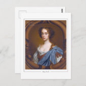Mary Beale #3 - Briefkaart met fijne kunst (Voorkant / Achterkant)