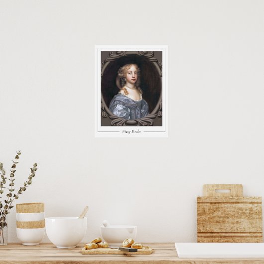 Mary Beale Zedign Art Poster #2 (Keuken)