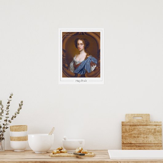 Mary Beale Zedign Art Poster #3 (Keuken)