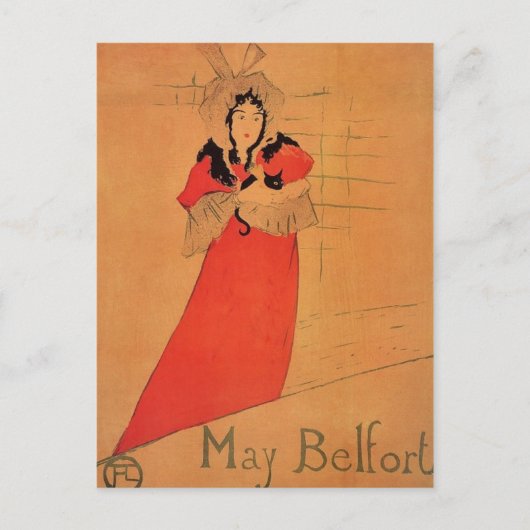 Mary Belfort Briefkaart (Voorkant)