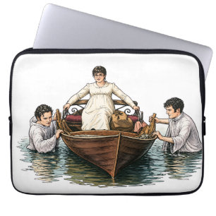 Mary Bennet's ultieme bootreis Laptop Sleeve