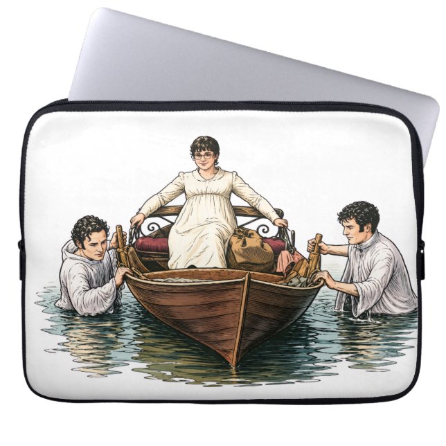 Mary Bennet's ultieme bootreis  Laptop Sleeve (Voorkant)