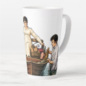 Mary Bennet's ultieme bootreis Latte Mok (Rechterhoek)