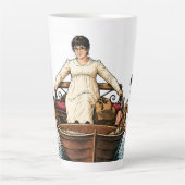 Mary Bennet's ultieme bootreis Latte Mok (Voorkant)