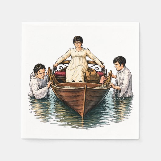 Mary Bennet's ultieme bootreis Servet (Voorkant)